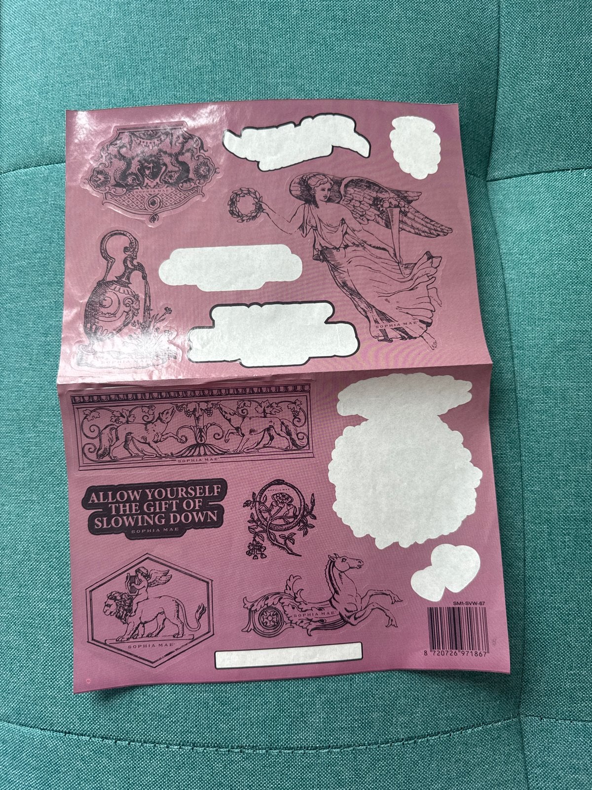Sophia Mae - 8 gloednieuwe stickers, Verzamelen, Ophalen of Verzenden, Nieuw, Overige typen