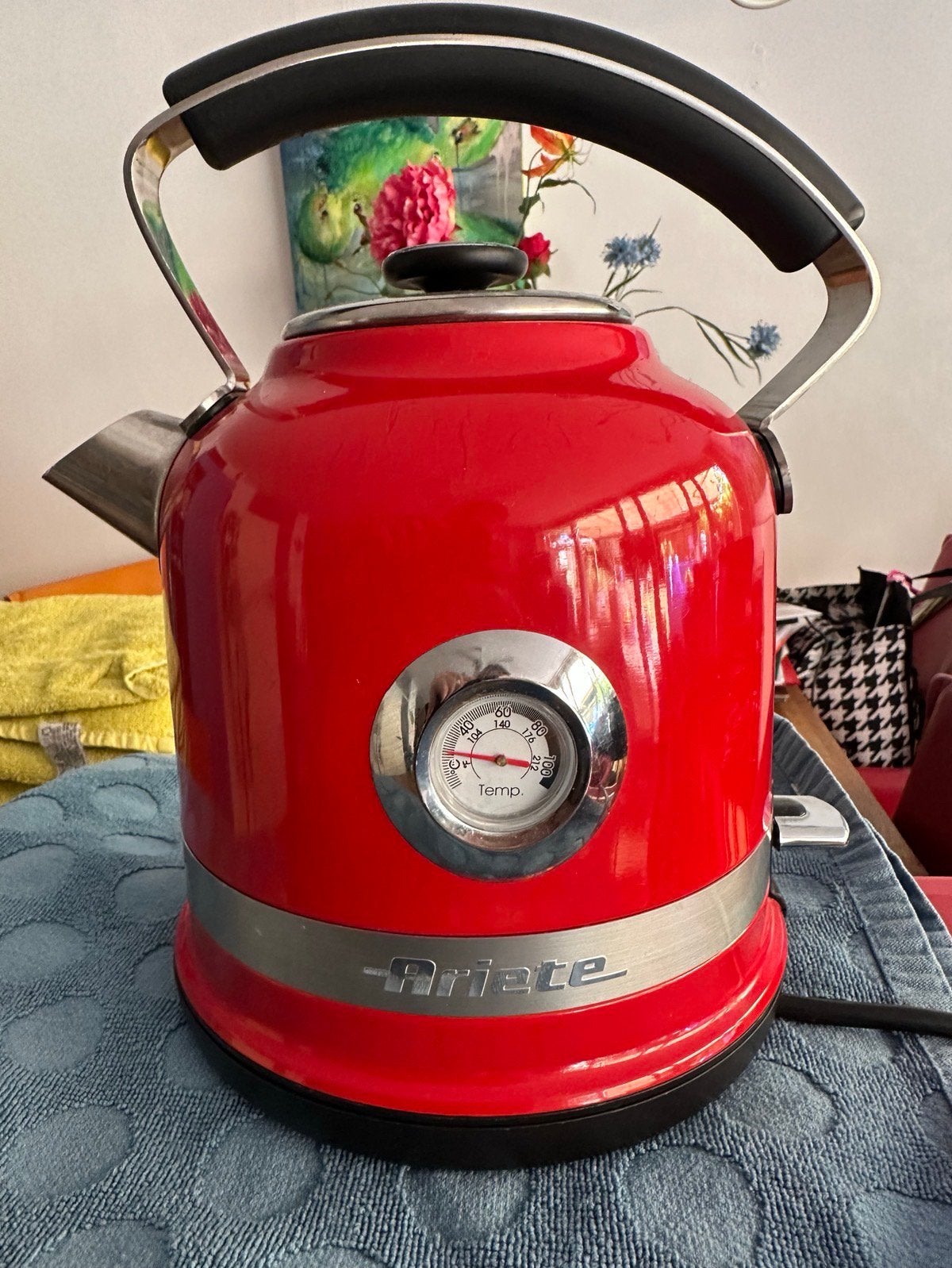 Nostalgische waterkoker 1.7 liter, 1 tot 2 liter, Ophalen, Zo goed als nieuw