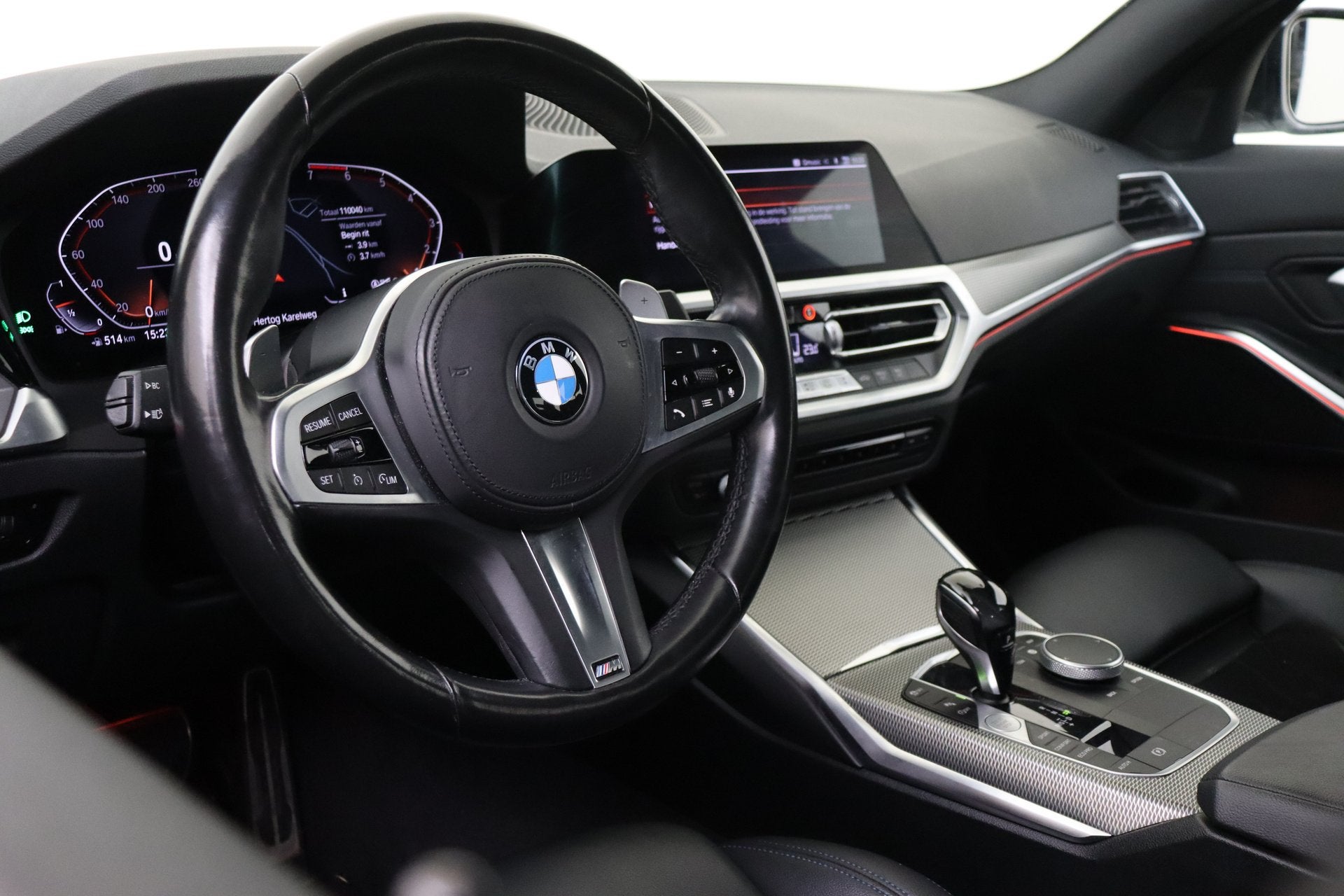BMW 3 Serie 320i Executive M Sport Automaat / Sportstoelen /, Auto's, Achterwielaandrijving, Gebruikt, 4 cilinders, Met garantie (alle)
