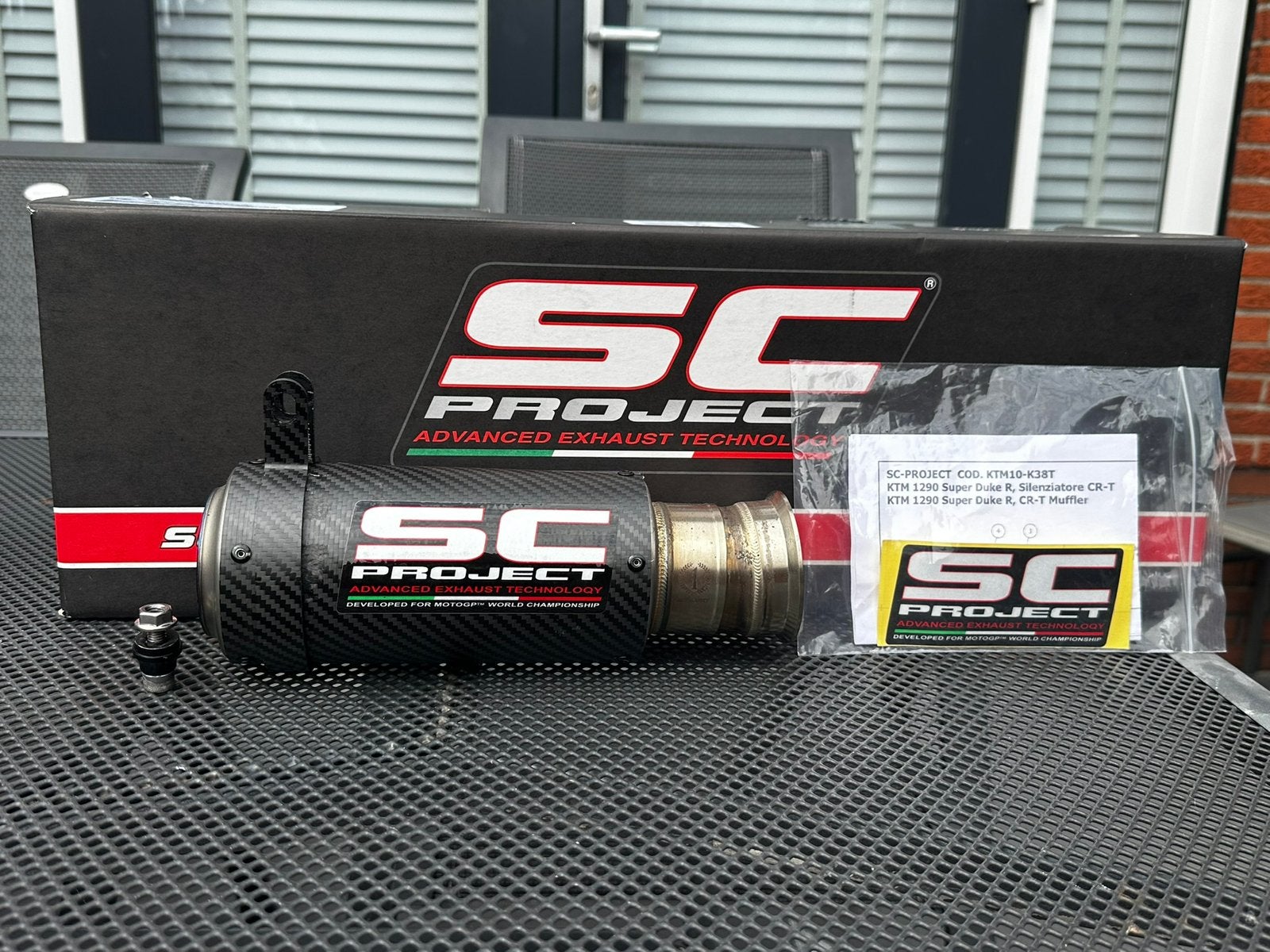 SC Project CR-T voor KTM SuperDuke 1290R, Ophalen of Verzenden, Gebruikt