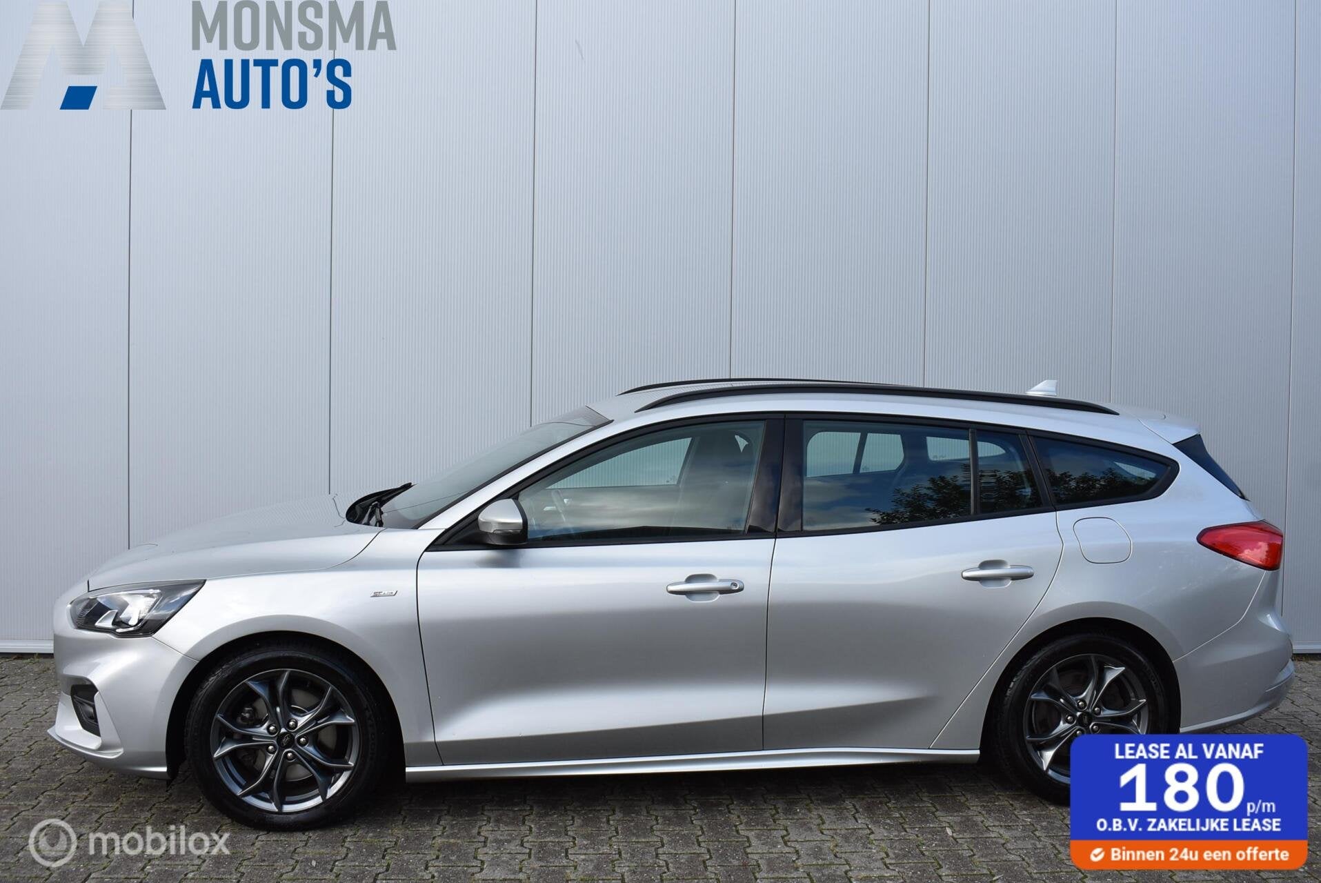 Ford Focus Wagon 1.0 EcoBoost 125pk ST Line Business Navi Cl, Gebruikt, Verwarmde buitenspiegels, 999 cc, 1323 kg