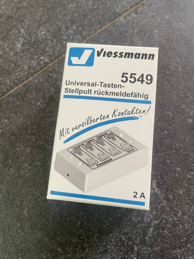 Schakelpaneel Viessmann Modelltechnik 5549, Transformator of Voeding, Gelijkstroom of Wisselstroom, Zo goed als nieuw, Ophalen