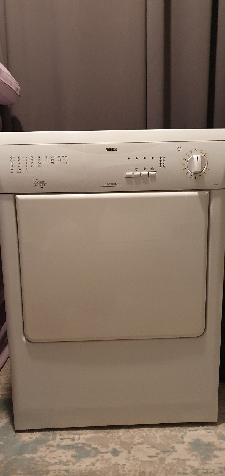 Zanussi Luchtafvoer Wasdroger - Betrouwbaar en Efficiënt, Witgoed en Apparatuur, Wasdrogers, Ophalen, Gebruikt, Luchtafvoer, 4 tot 6 kg