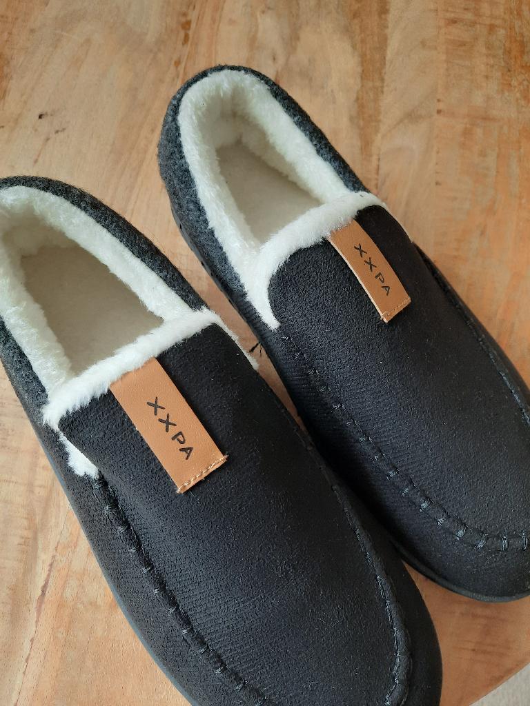 Heren pantoffels maat 43 XXPA, Verzenden, Nieuw, Zwart, Pantoffels of Sloffen