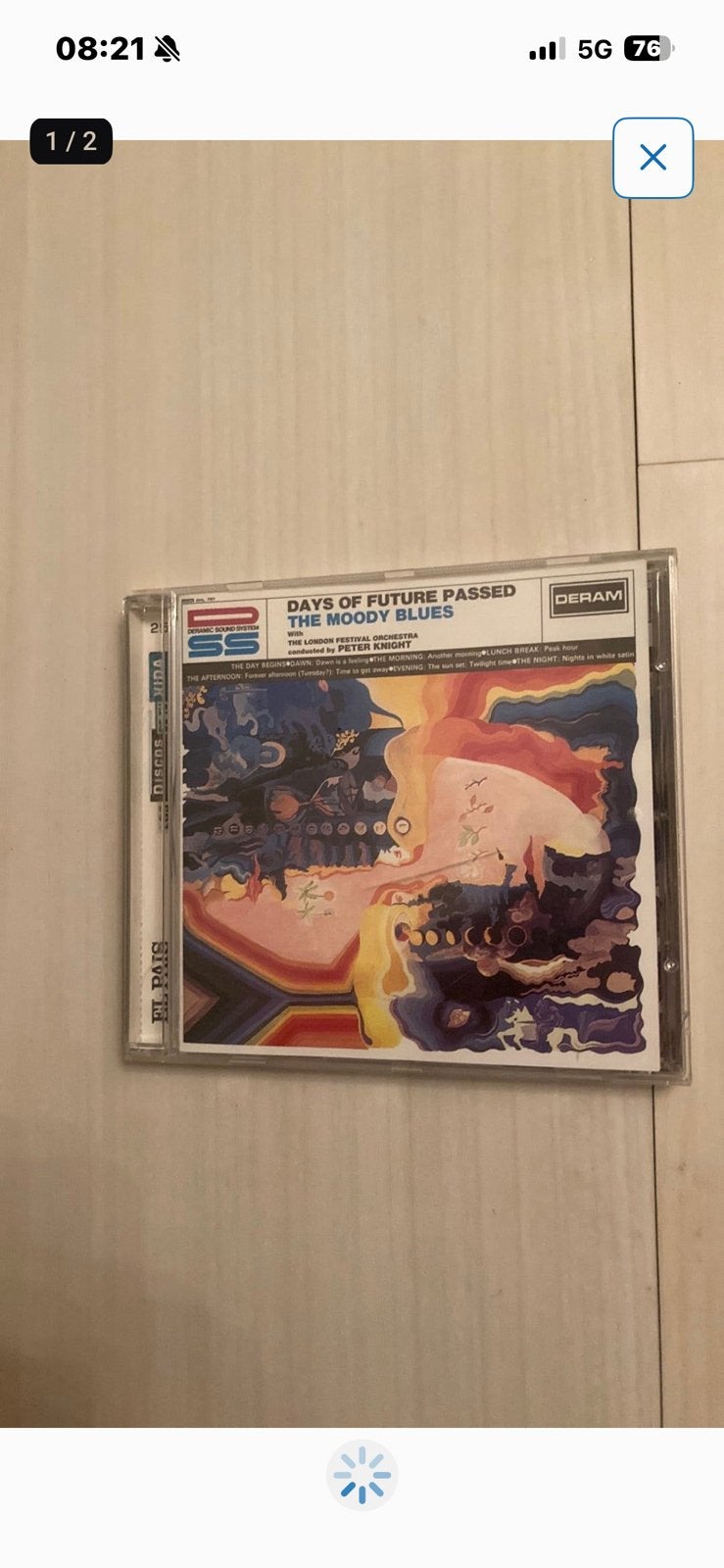 The Moody Blues - days of future passed, Ophalen of Verzenden, Zo goed als nieuw, Progressive Rock