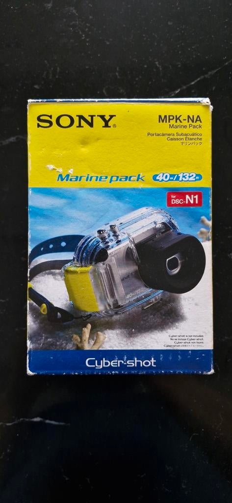 Sony MPK-NA Marine Pack Onderwaterhuis voor DSC-N1, Audio, Tv en Foto, Fotografie | Onderwatercamera's, Zo goed als nieuw, Onderwaterhuis