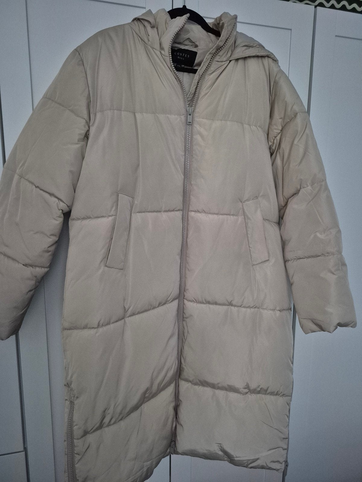 Costes Basic Pufferjas XXL (valt als XL), Verzenden, Beige, Maat 46/48 (XL) of groter, Costes