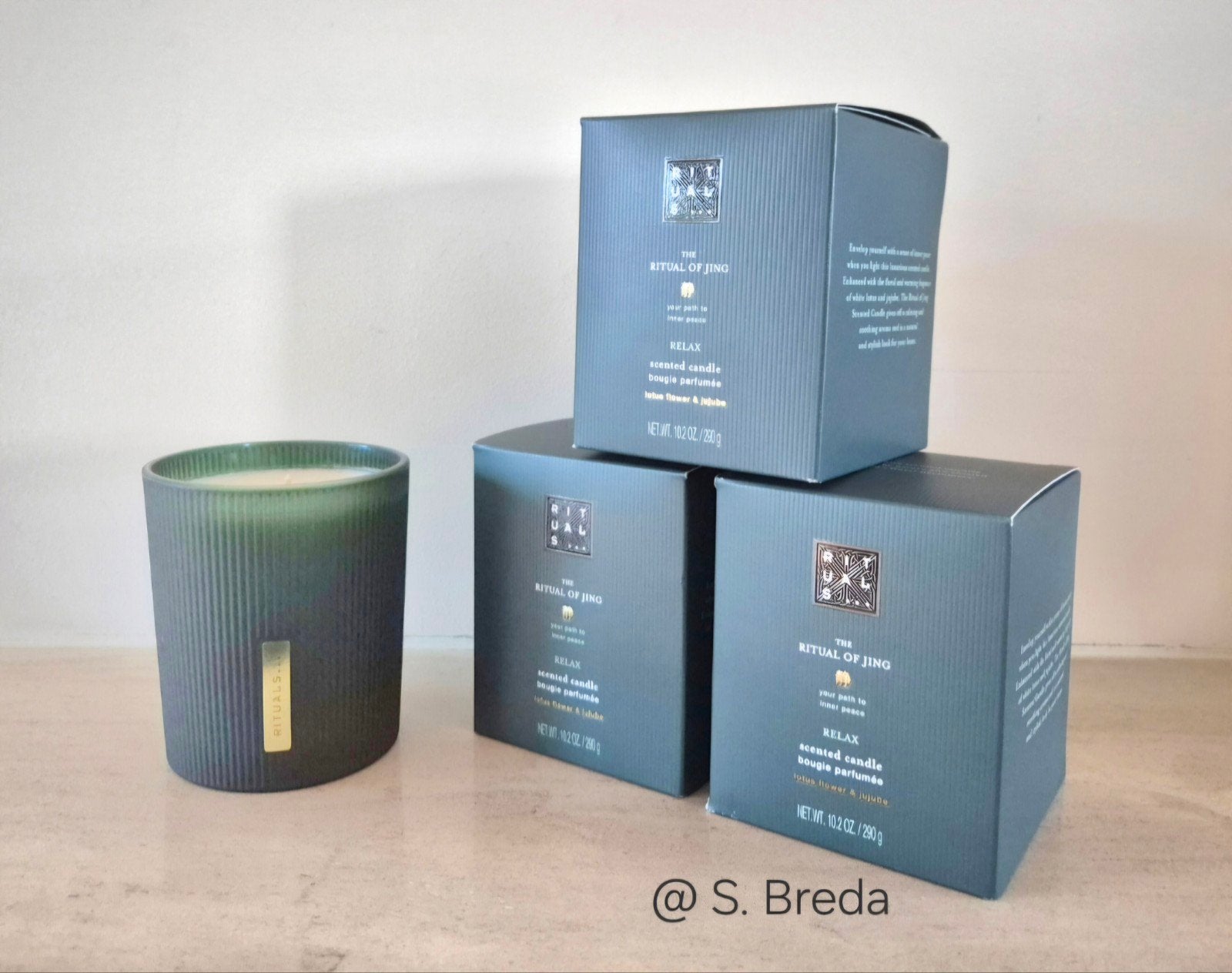 Rituals | Jing | Geurkaars 290 gram kaars, Huis en Inrichting, Woonaccessoires | Kandelaars en Kaarsen, Ophalen, Nieuw, Glas, Rituals
