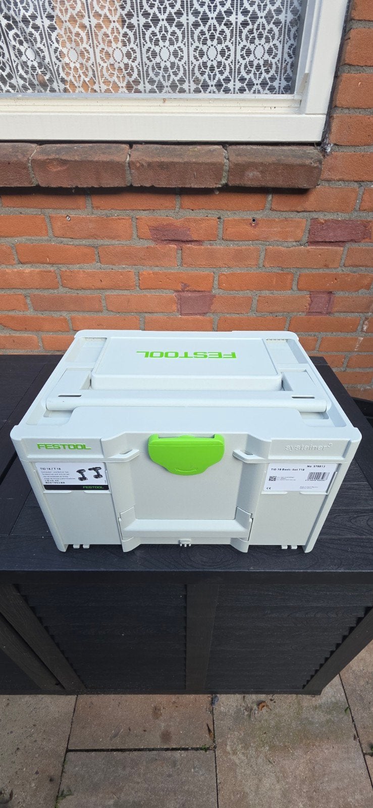 Festool TID 18 Basic-Set T18 Schroef- en Boormachine Set, Ophalen, 600 watt of meer, Variabele snelheid, Nieuw