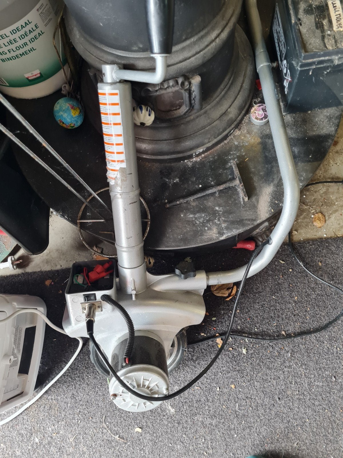 VidaXL elektrische caravan mover 12V 350W, Caravans en Kamperen, Ophalen, Gebruikt, Onbekend, Onbekend