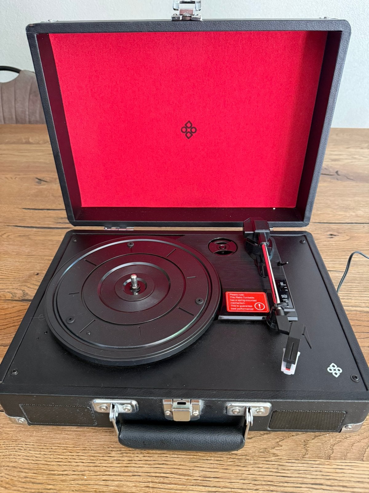 Dutch Originals retro kofferplatenspeler, Ophalen, Zo goed als nieuw, Overige merken