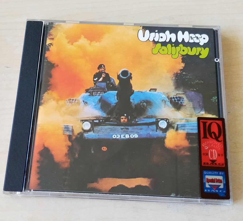 Uriah Heep - Salisbury CD 1971/198?, Ophalen of Verzenden, Zo goed als nieuw, Hardrock
