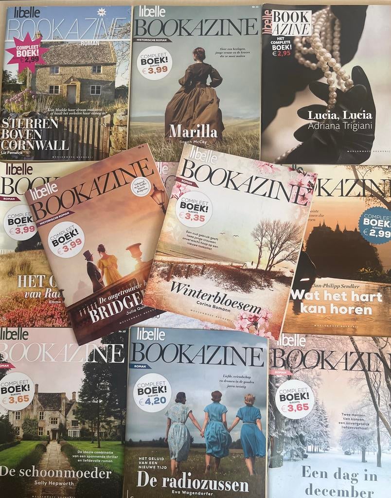 Bookazine Collectie: 11 Romans,oa Corina Bomann, Sarah Jio,, Boeken, Romans, Ophalen of Verzenden, Zo goed als nieuw, Nederland