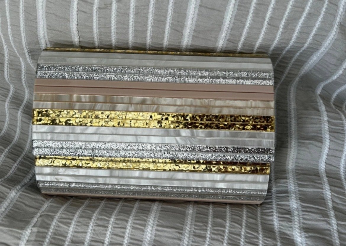 Originele Kurt Geiger Clutch, Ophalen of Verzenden, Zo goed als nieuw, Overige kleuren, Avondtasje