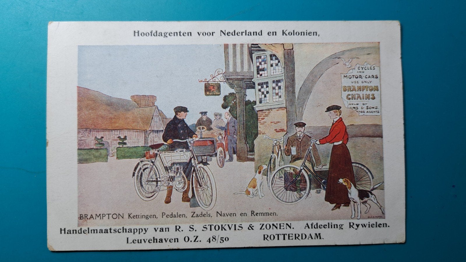 Rotterdam, Stokvis & Zonen, Brampton kettingen etc, Verzamelen, Ophalen of Verzenden, Voor 1920, Ongelopen