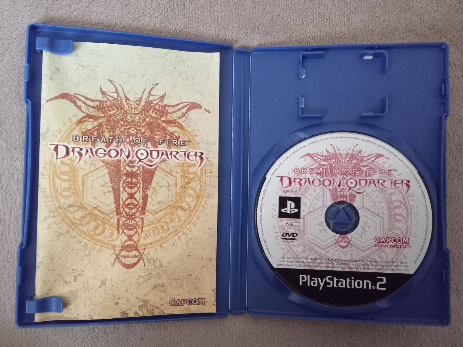 Breath of Fire Dragon Quarter voor de PS2., Ophalen, Gebruikt, 1 speler, Role Playing Game (Rpg)