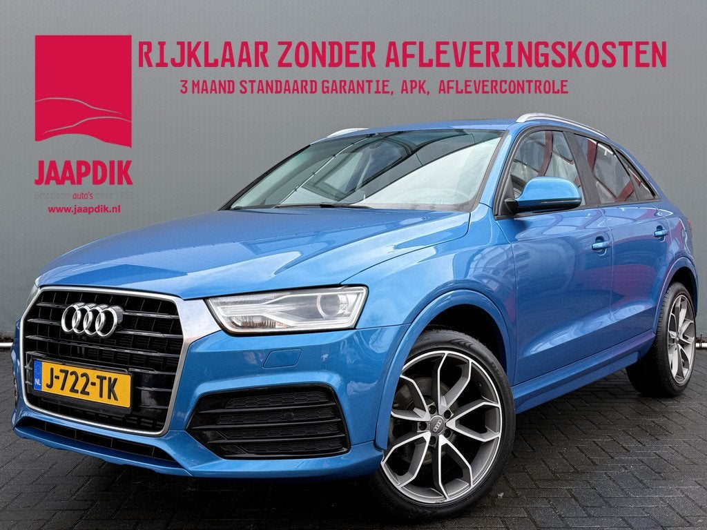 Audi Q3 BWJ 2017 2.0 TFSI 200 PK quattro Sport Pro Line S AU, Automaat, 15 km/l, Gebruikt, 4 cilinders