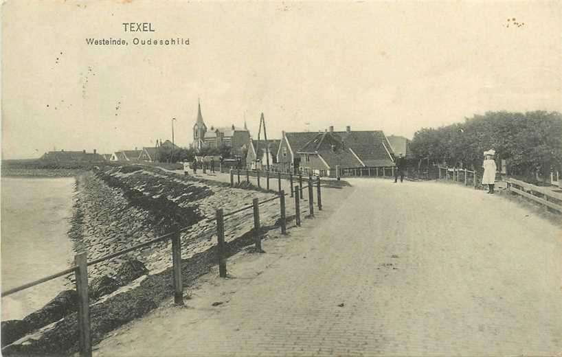 380-810-027 Oudeschild Westeinde, Verzenden, Voor 1920, Noord-Holland