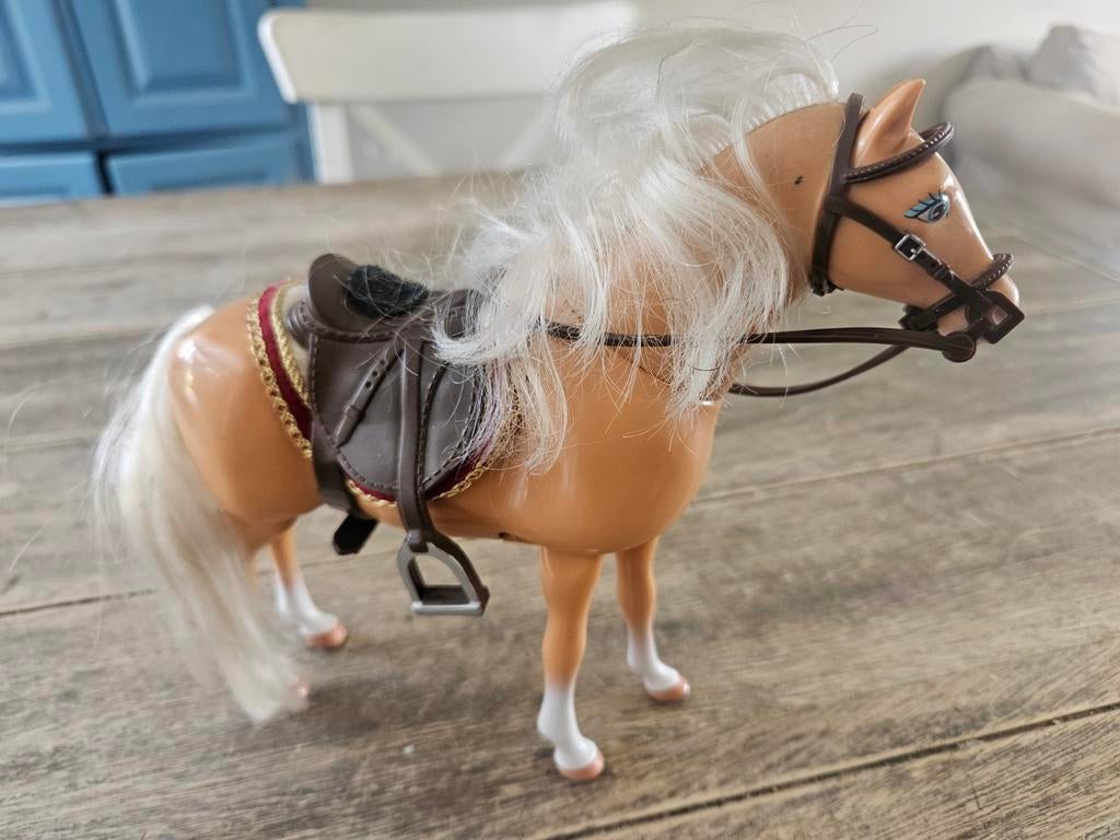 Vintage 1997 Barbie Walking Beauty Horse Mattel, Ophalen of Verzenden