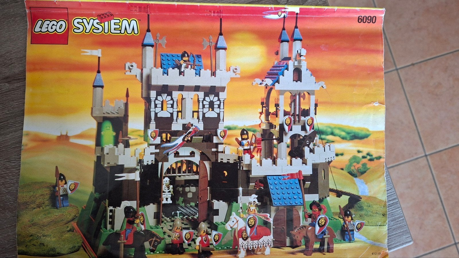 Lego System 6090 Royal Knight's Castle - Kasteel, Gebruikt, Lego, Ophalen of Verzenden, Inclusief instructies