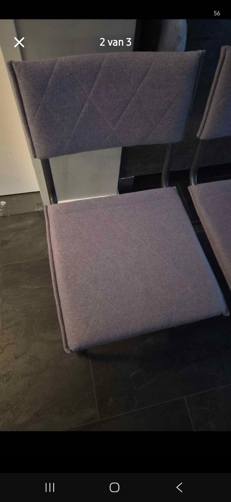 stoelen, Ophalen, Gebruikt, Grijs