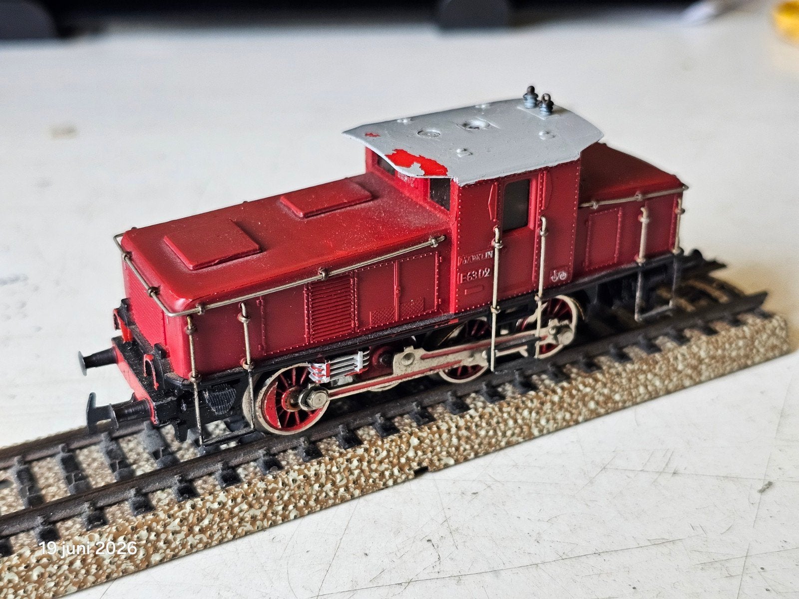 Märklin H0 locomotief knutselaar (mist onderd) (lindeman), Wisselstroom, Gebruikt, Locomotief, Ophalen of Verzenden