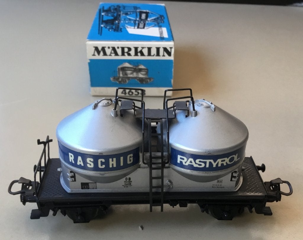 MäRKLIN HO # 4658.73701 RASCHIG - RASTYROL als N in doos, Hobby en Vrije tijd, Wisselstroom, Gebruikt, Wagon, Ophalen of Verzenden