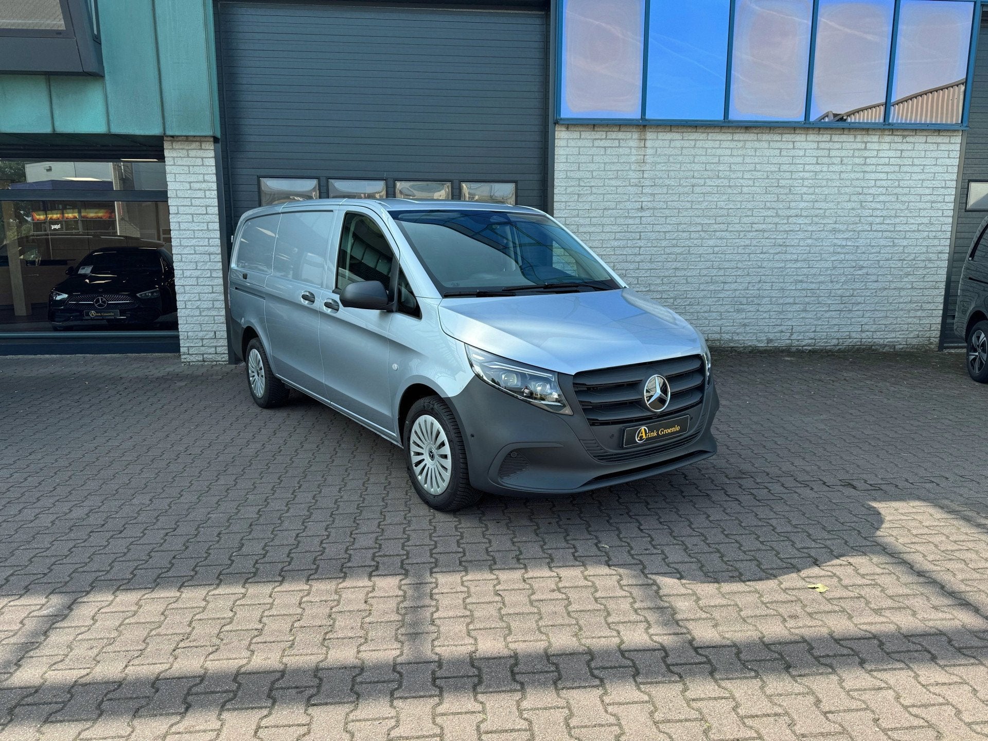 Mercedes-Benz Vito 116 L2 Pro Bpm vrij Mbux Multibeam Deuren, Automaat, 12 maanden, Gebruikt, Zwart
