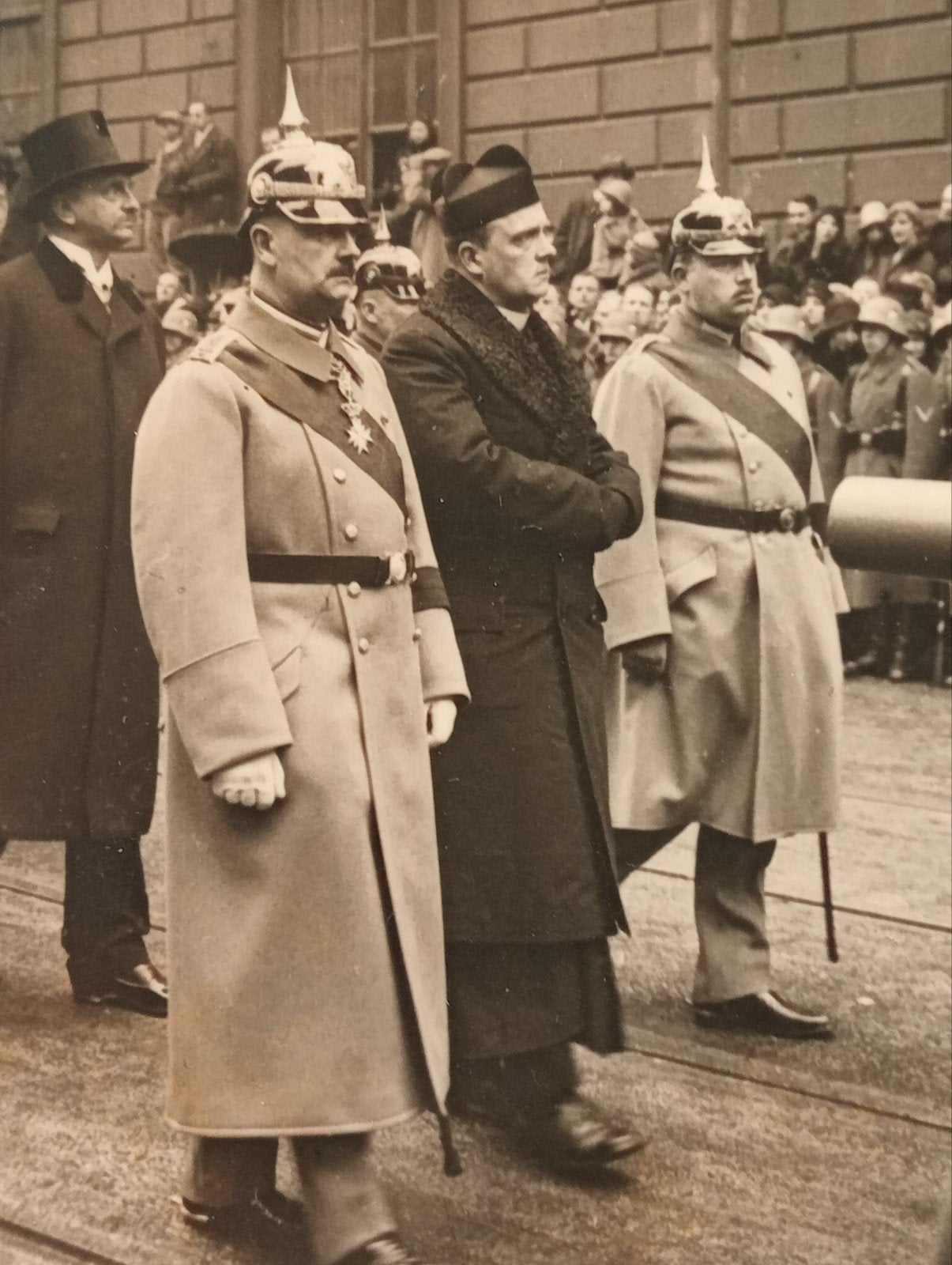 Historische foto: Duitse officieren in uniform, Verzamelen, Militaria | Algemeen, Ophalen of Verzenden, ., ., .