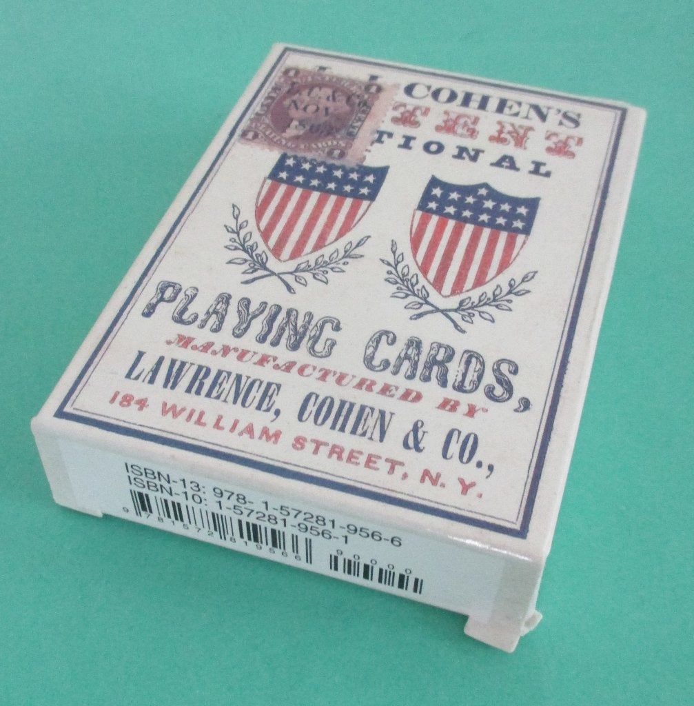 Civil War Speelkaarten Cohen’s 1863. Reproductie., Verzamelen, Ophalen of Verzenden, Landmacht, Amerika, Overige typen