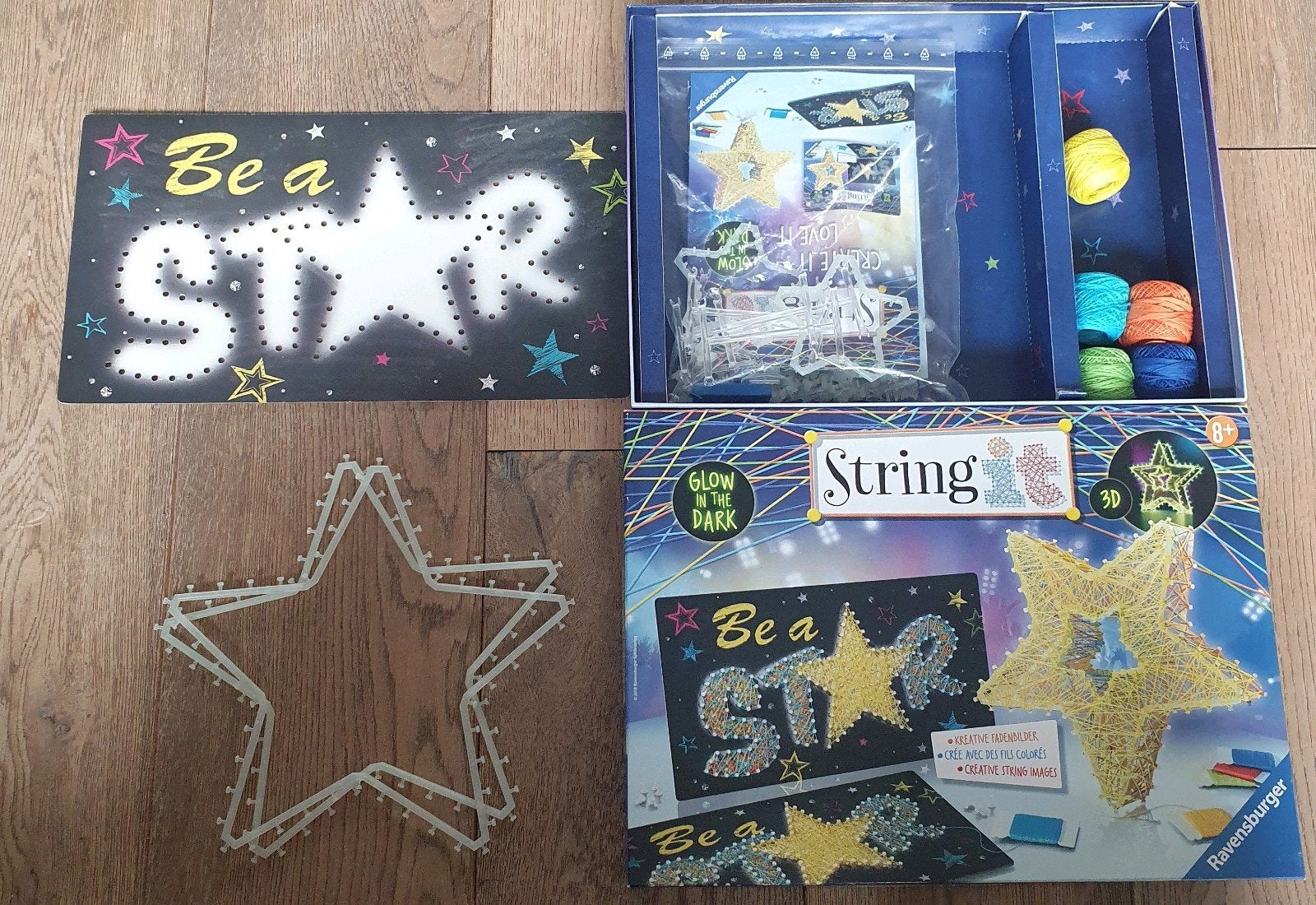 Ravensburger String Art 'Be a Star' knutselset, Ophalen of Verzenden, Zo goed als nieuw, Knutselwerk