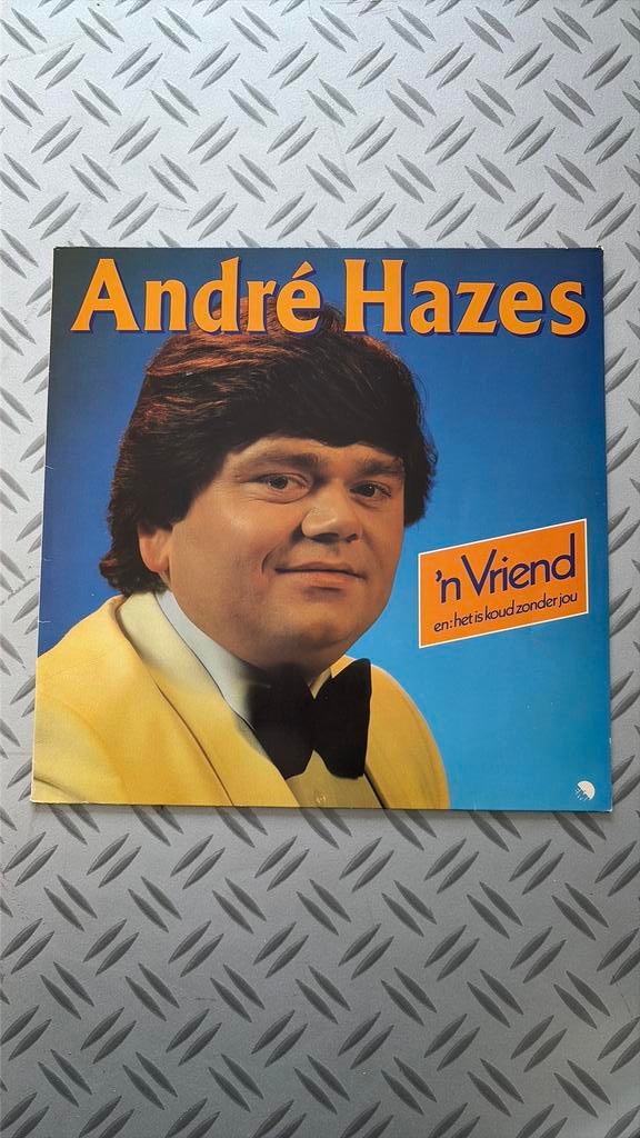 Lp Andre Hazes - 'N Vriend, Cd's en Dvd's, Vinyl | Nederlandstalig, Ophalen of Verzenden, Gebruikt, 12 inch, Levenslied of Smartlap