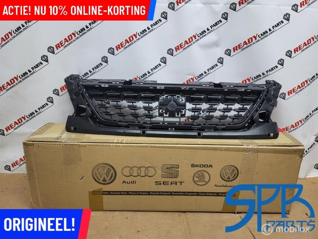 Grille Origineel Seat Leon 5F FACELIFT 17-> 5F0853654H GRILL, Nieuw, Ophalen of Verzenden, Seat, Seat