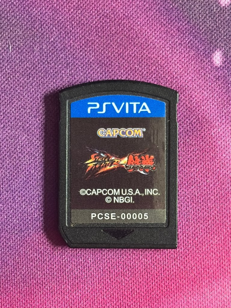 Street Fighter X Tekken PS Vita (los), Vechten, 2 spelers, Ophalen of Verzenden, Zo goed als nieuw