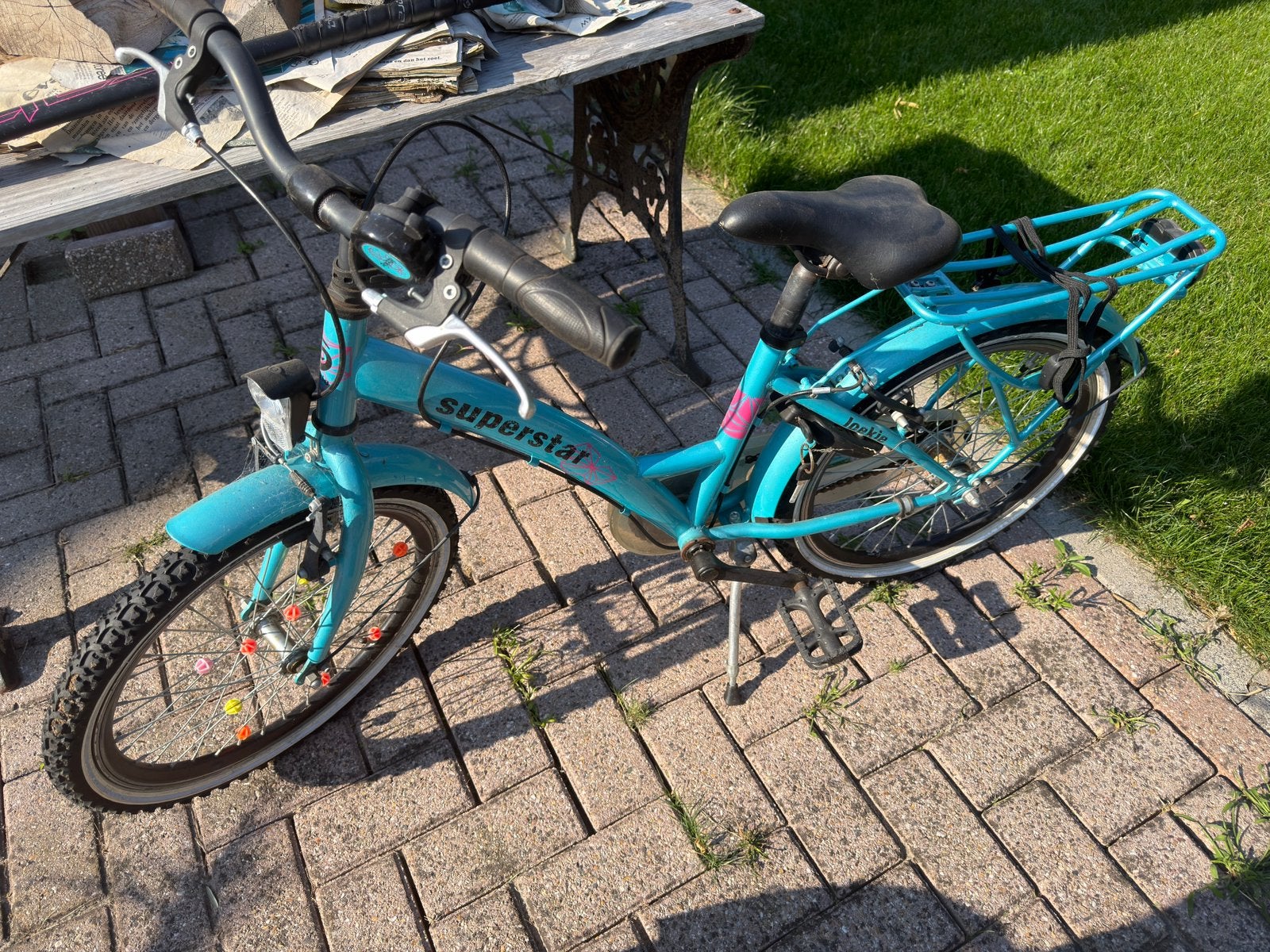 Meisjes Kinderfiets 20” loekie superstar, Fietsen en Brommers, Ophalen, Zo goed als nieuw, 20 inch