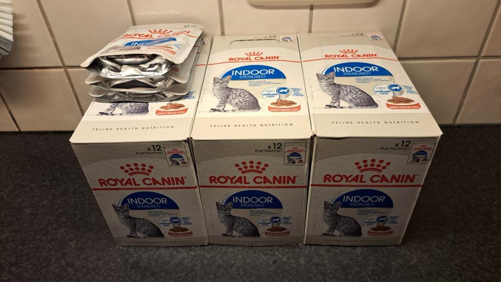 Royal Canin Indoor Sterilized in Sauce, Dieren en Toebehoren, Ophalen of Verzenden, Kat