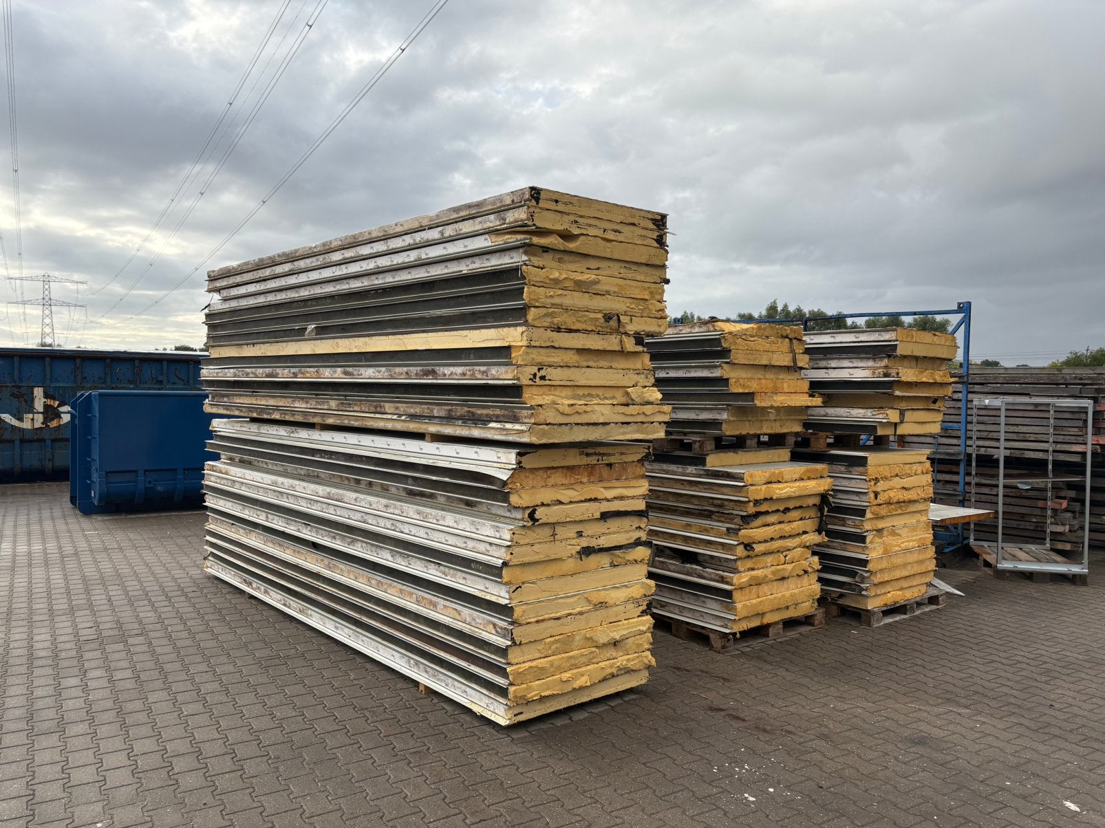 Sandwichpanelen 100 mm dik, Ophalen, Zo goed als nieuw