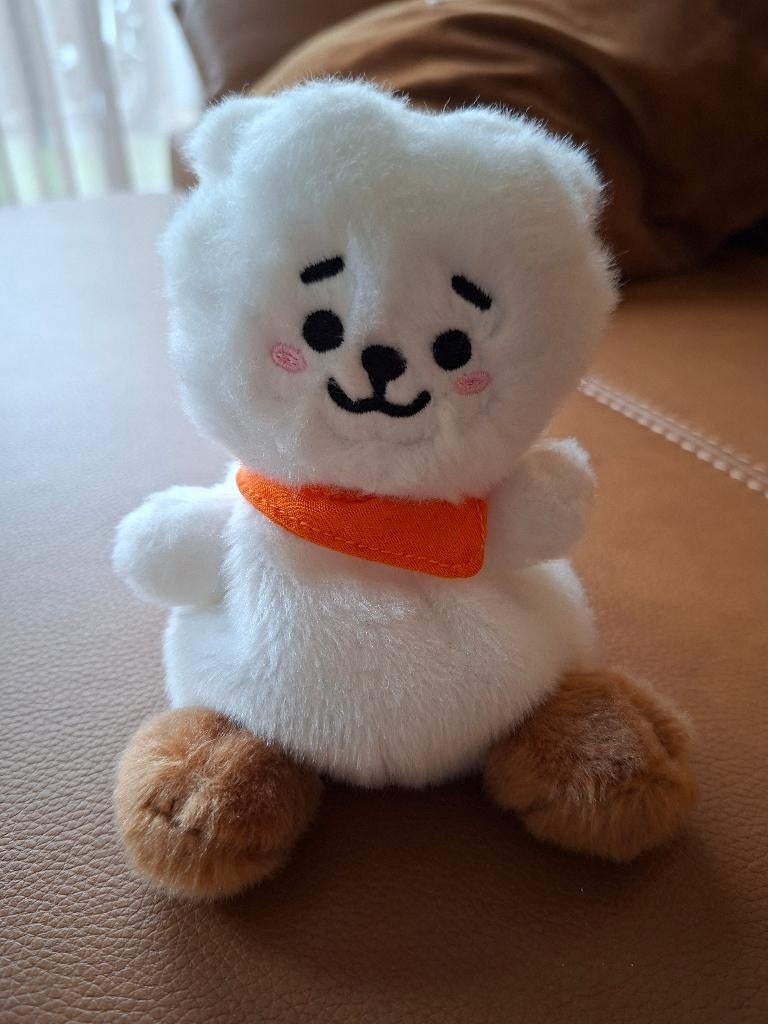 BT21 knuffel RJ/Jin, Ophalen, Zo goed als nieuw, Pop, Beeldje of Miniatuur