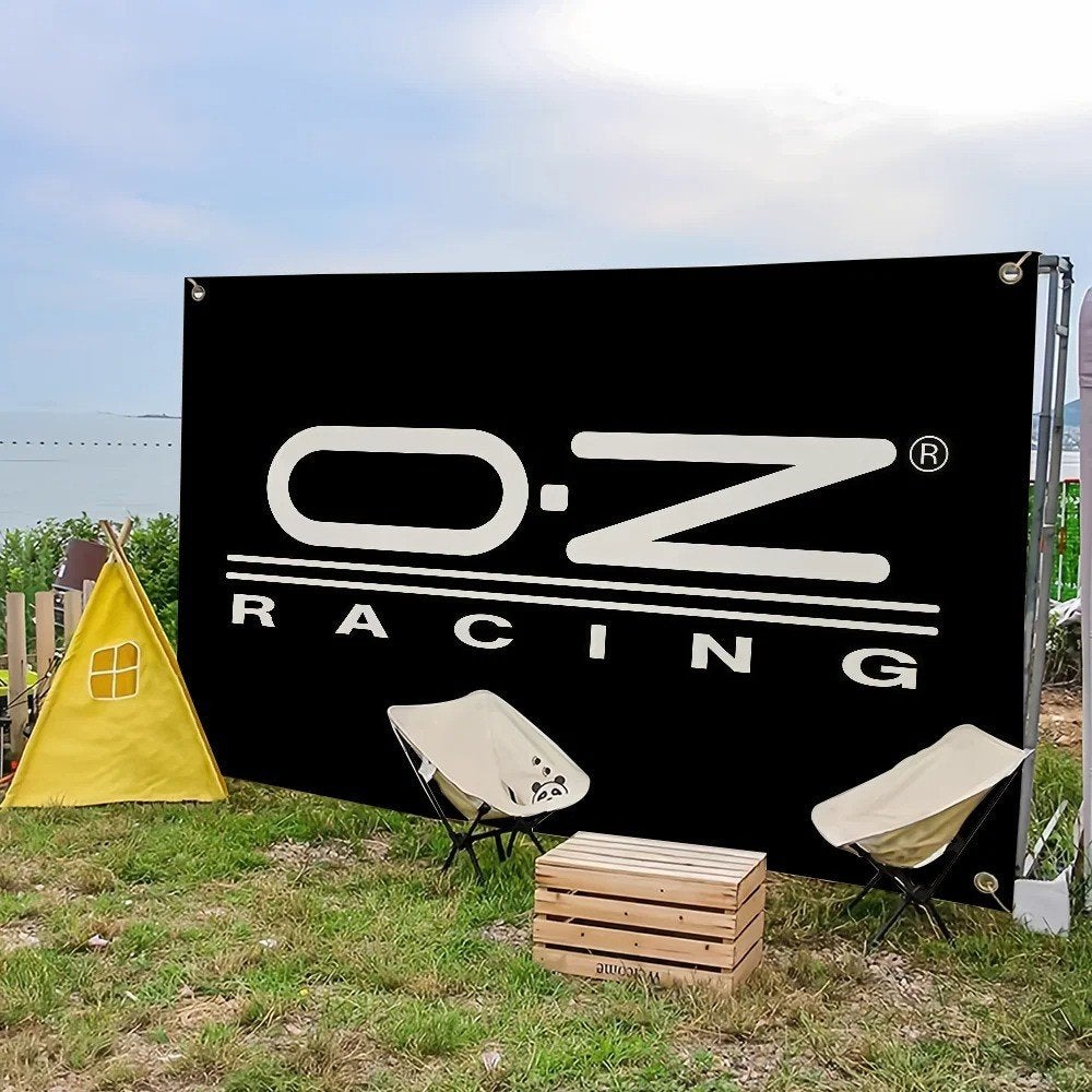 Grote vlaggen OZ Racing (150x90cm), Ophalen of Verzenden, Nieuw