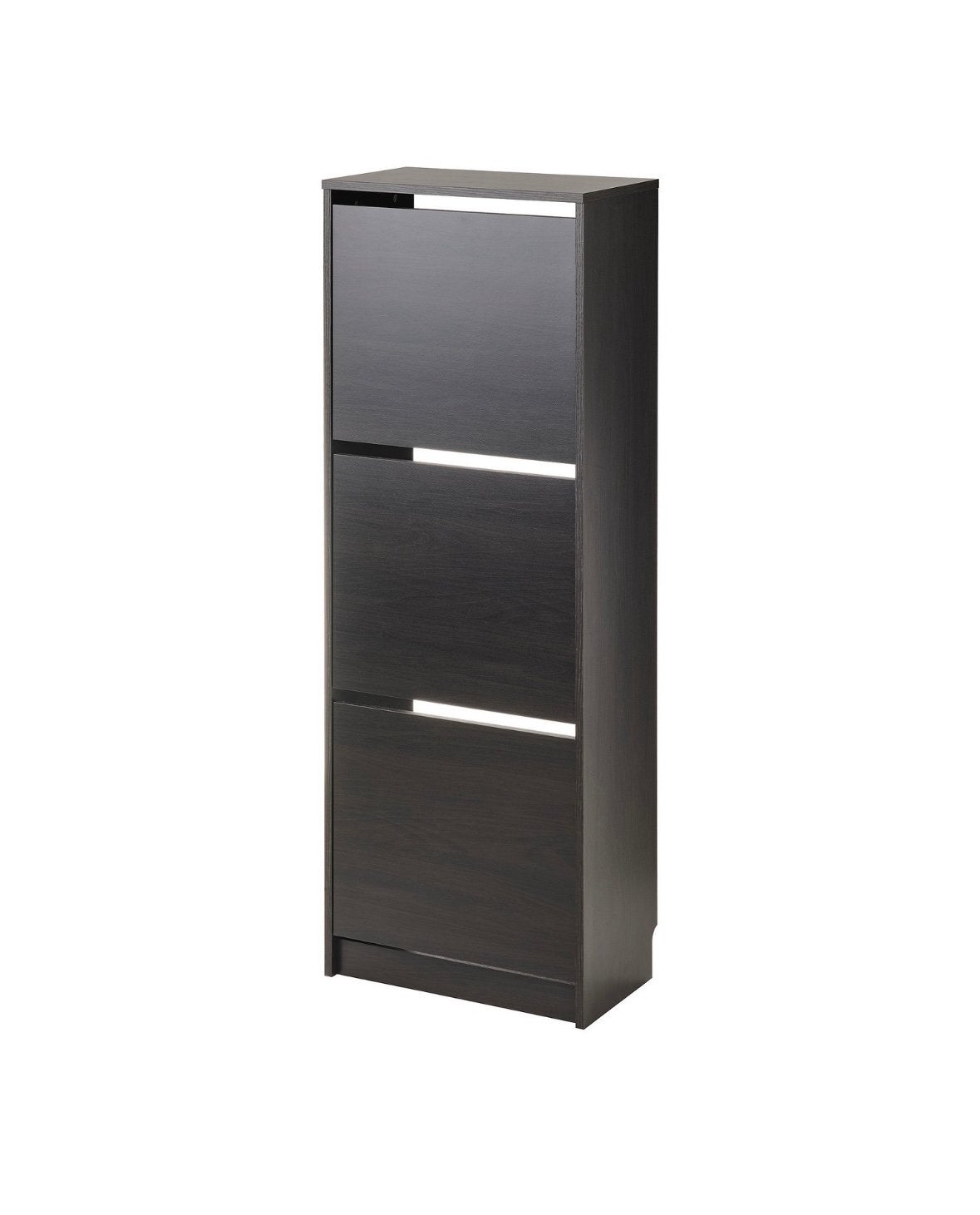 Schoenenkast Ikea Bissa zwartbruin 49x28x135, Huis en Inrichting, Kasten | Schoenenkasten, Ophalen, Zo goed als nieuw