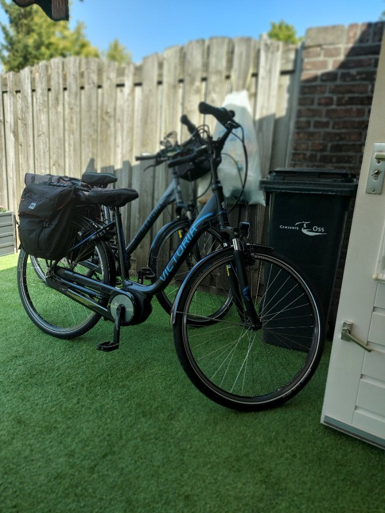 Dames- en Herenfiets VICTORIA, Gebruikt, Velgrem, Versnellingen, 53 tot 57 cm