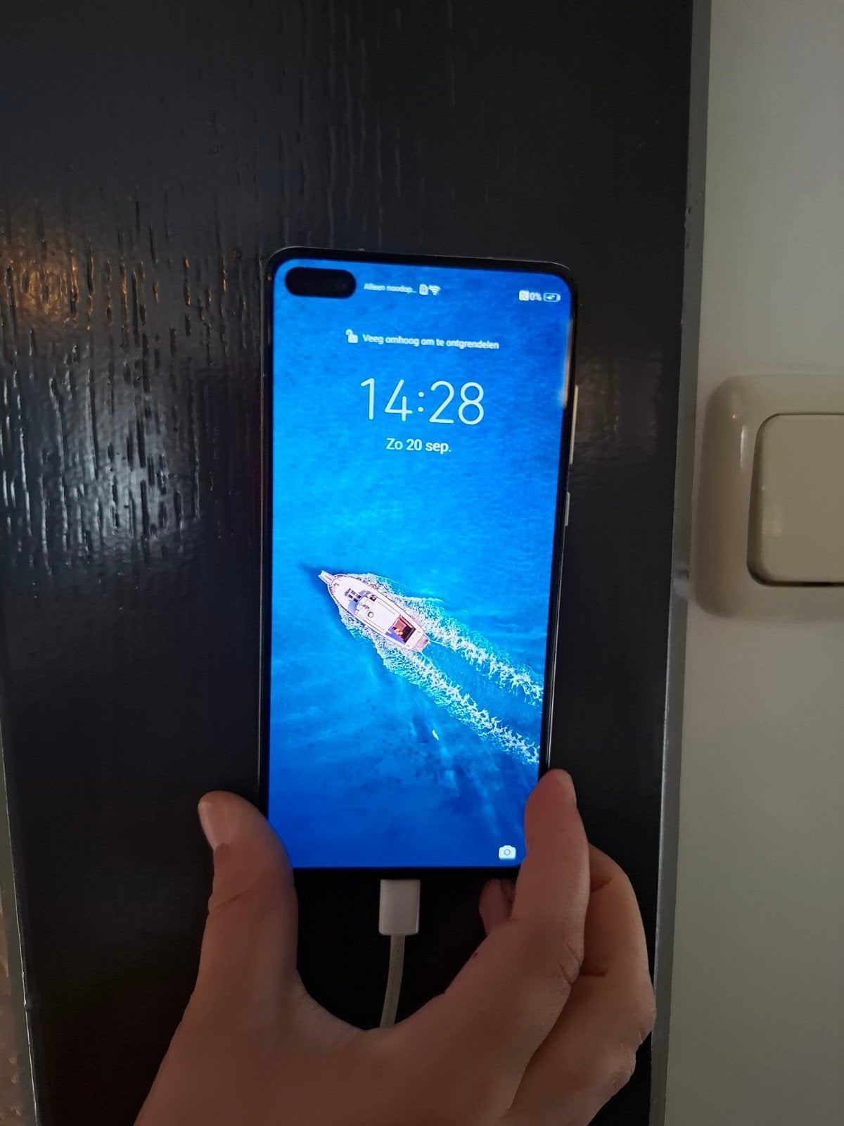 Huawei P40 - Zo goed als nieuw, Ophalen, Blauw, Touchscreen, Zo goed als nieuw
