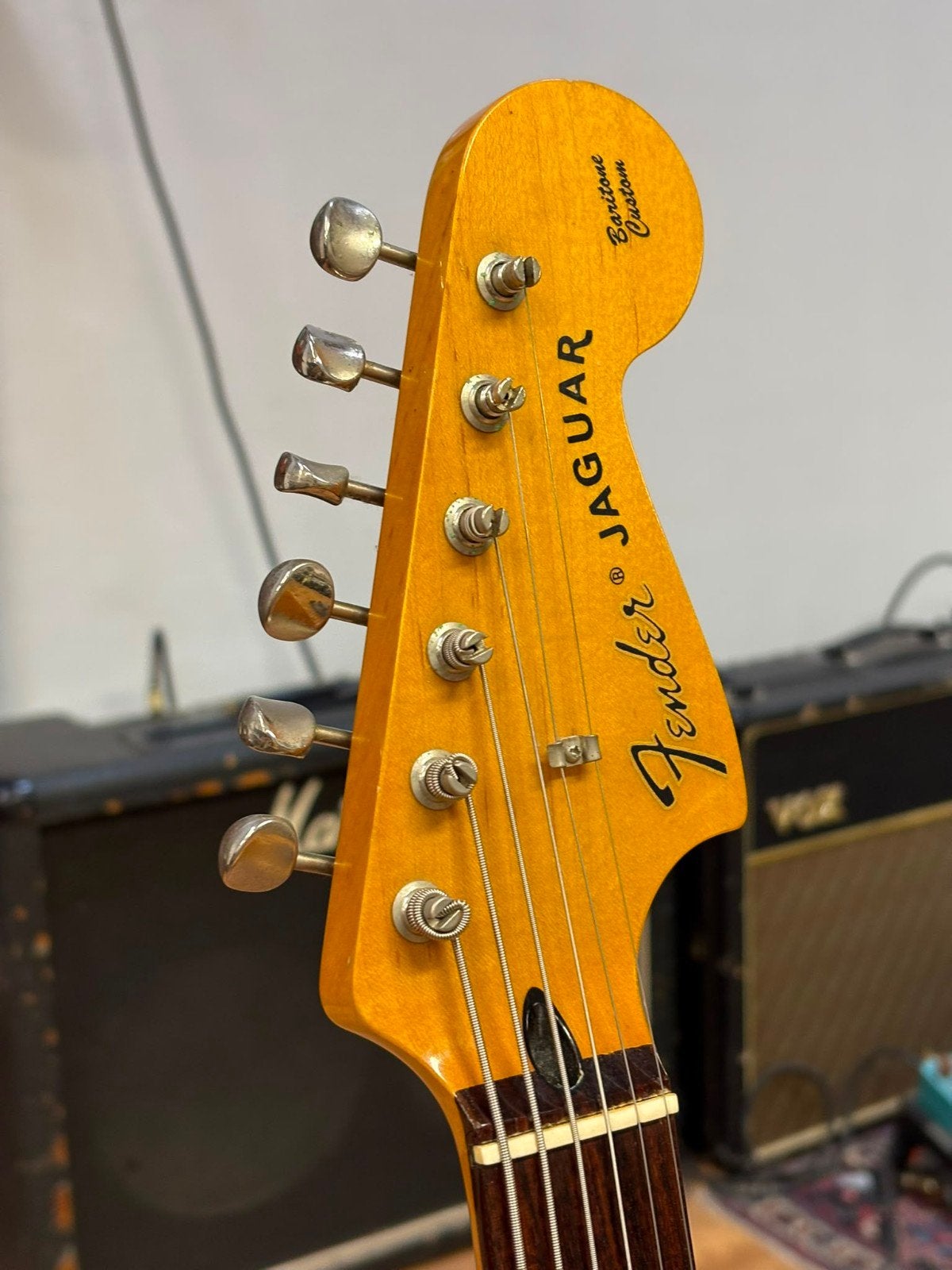 Fender Jaguar Baritone Gitaar 2004, Ophalen, Gebruikt, Solid body, Overige merken