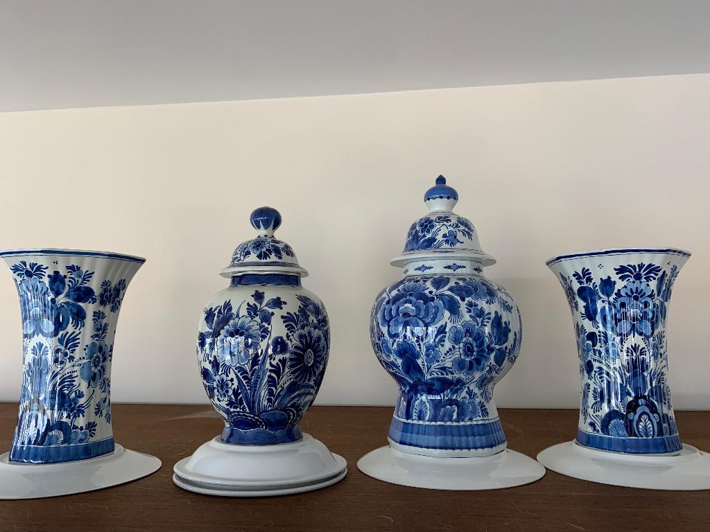 Te koop Delfts blauw kaststel, Antiek en Kunst, Ophalen