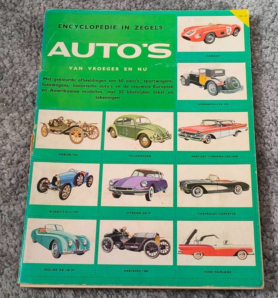 Auto's van vroeger en nu (plaatjesboek), Ophalen of Verzenden, Gelezen, Zuid-Nederlandse Uitgeverij, Plaatjesalbum