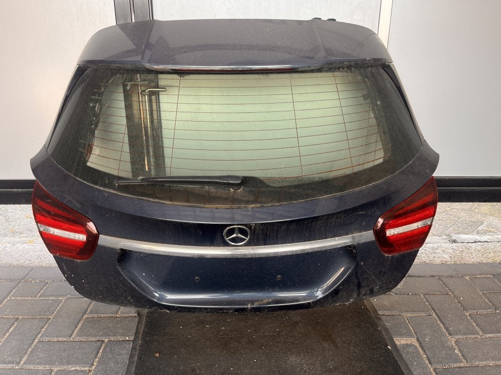 Achterklep W156 GLA Klasse compleet blauw, Niet ingevuld, Gebruikt, Achterklep, Mercedes-Benz