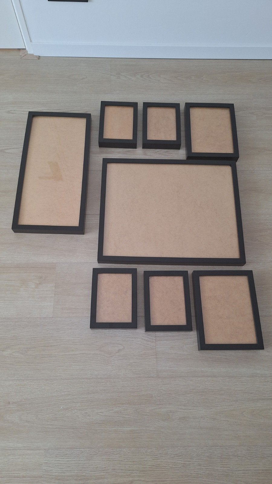 Diverse IKEA Ribba fotolijsten - Zwart, Ophalen, Gebruikt, Hangend, Fotolijst