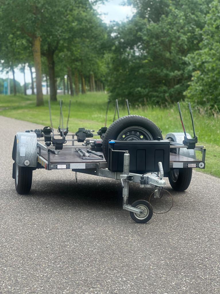 Te koop fietsaanhanger Alko 750 kg, Ophalen, Zo goed als nieuw, Overige typen, 80 kg of meer