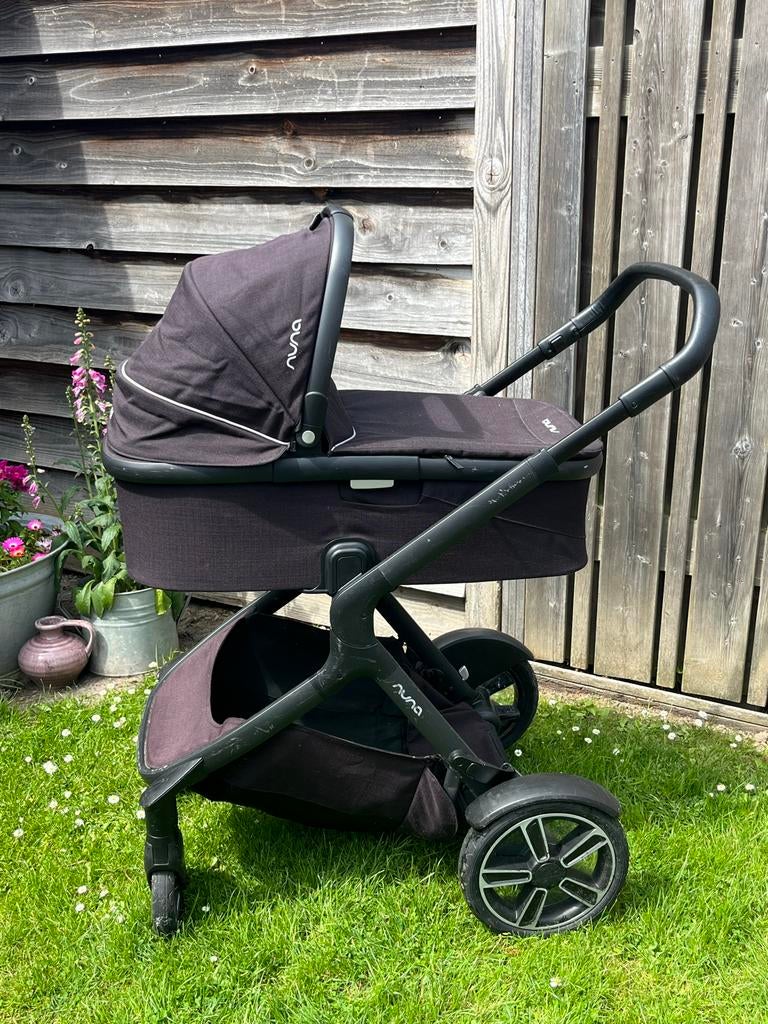 Nuna Demi Grow Duo Kinderwagen - Complete set, Gebruikt, Duowagen, Combiwagen, Ophalen
