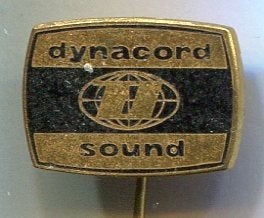 Dynacord Sound geluidsdragers koper speldje ( L_177), Verzenden, Zo goed als nieuw, Merk, Speldje of Pin